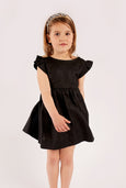 Black - Bow Back Dress