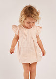 Blush - Cap Sleeve Dress + Bloomers