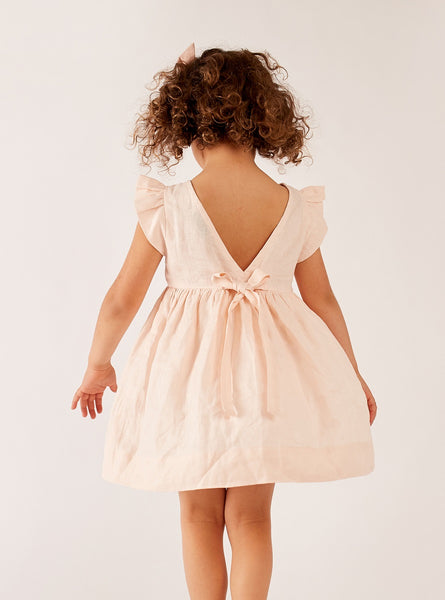 Blush - Bow Back Dress