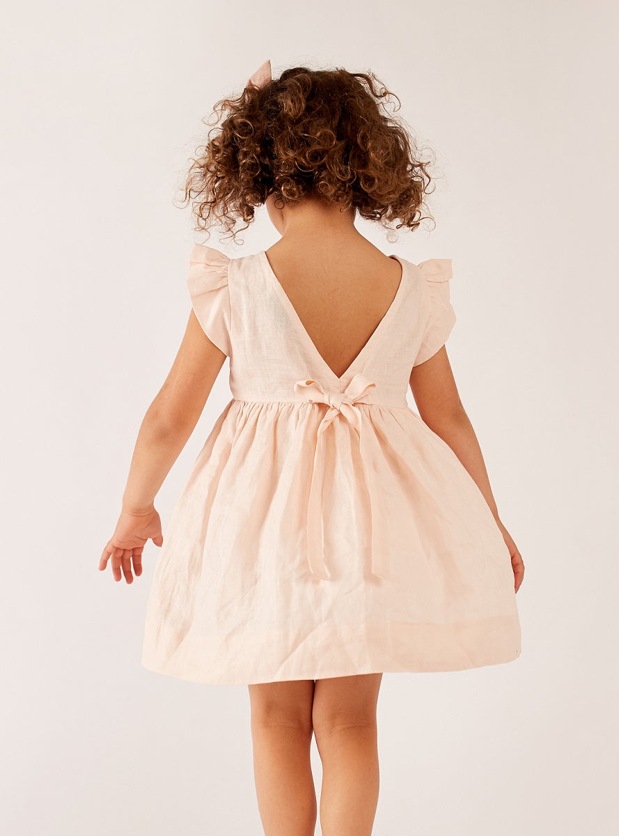 Blush - Bow Back Dress