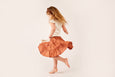 Rust - Tiered Skirt