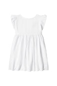 White - Bow Back Dress
